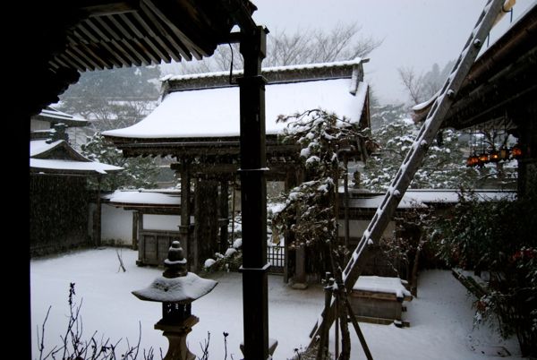 Viaje a Japon: Templo Koyasan en invierno
