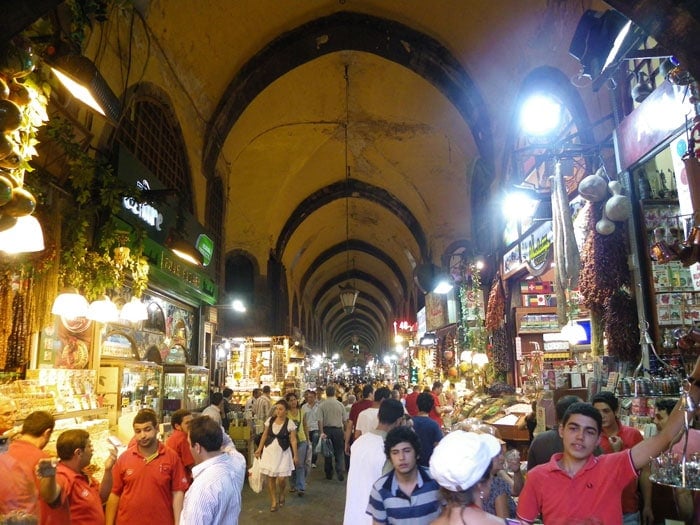 Viajar barato: Compras en el Gran Bazar en Estambul