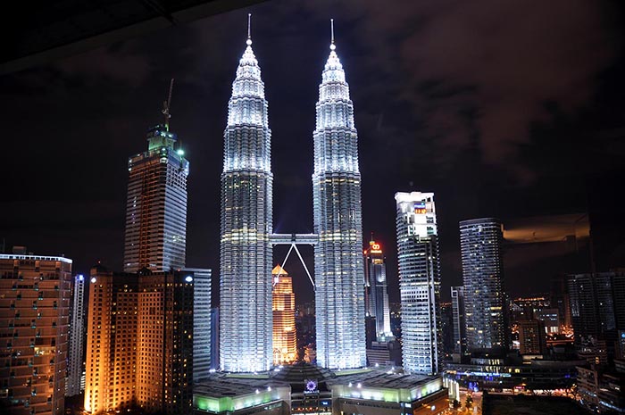 Torres Petronas en Kuala Lumpur, Malasia
