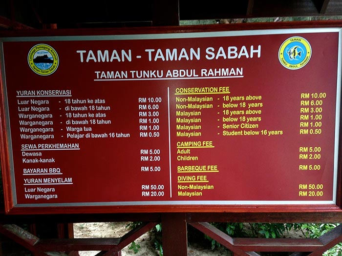 Parque Marino de Kota Kinabalu, Borneo