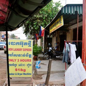 Lavanderia en Siem Reap