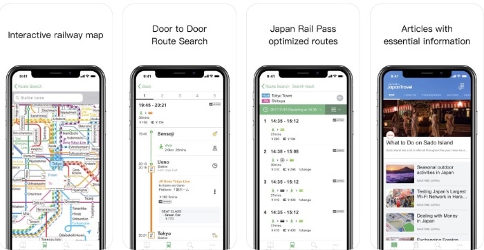 japan travel app