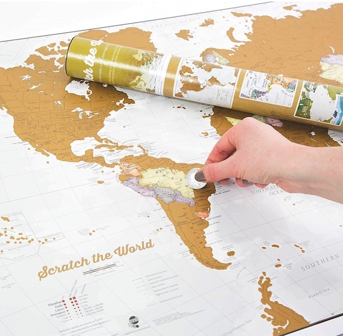 Rasca el Mundo con Maps International - ¡Rasca los lugares a los que viajes!