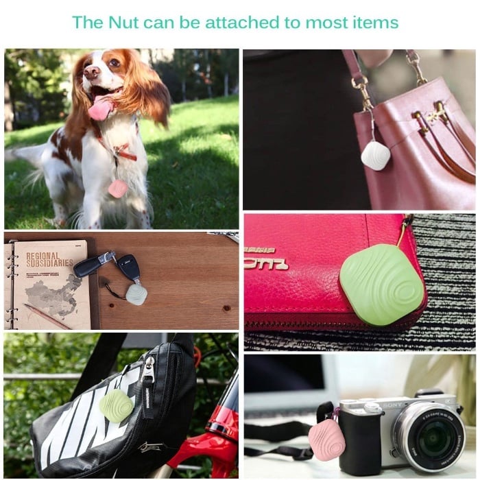 Yarrashop Mini Nut 3 Localizador y rastreador Bluetooth de llaves, móvil, cartera o mascotas, para Android e iOS