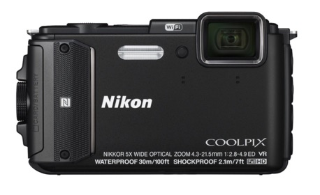 Nikon Coolpix AW130 - Cámara compacta resistente a caidas y al agua