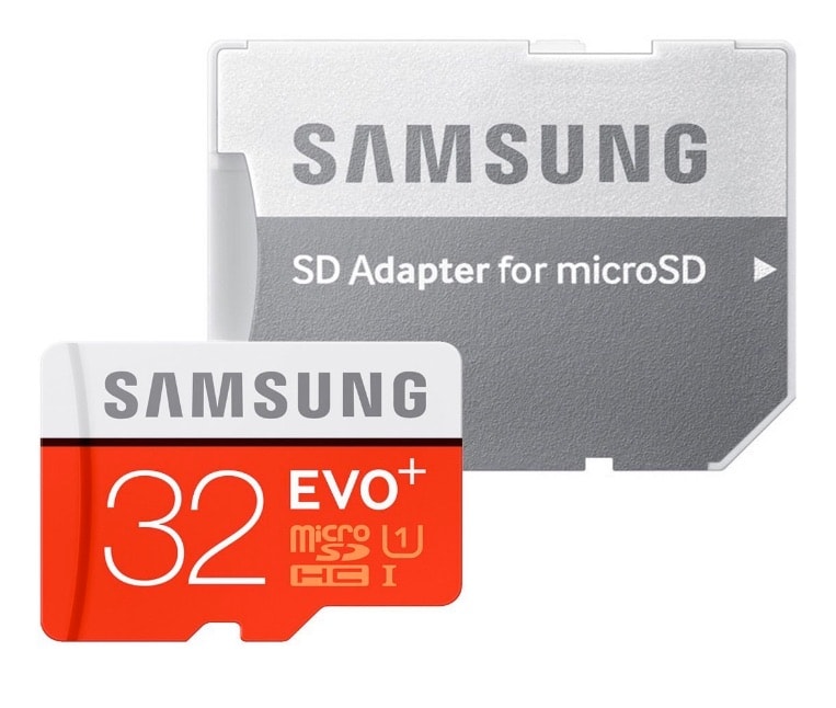 Samsung EVO+ - Tarjeta de memoria microSD de 32 GB