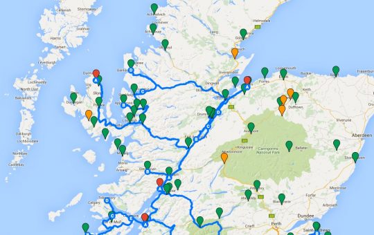 Viaje de 15 días por escocia