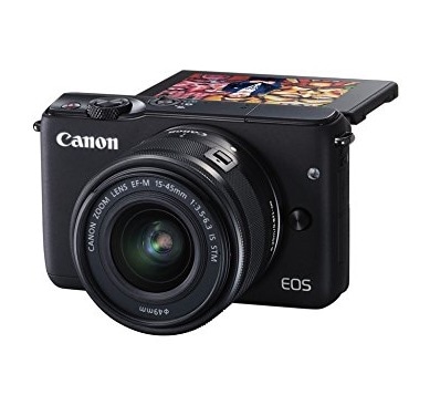 Canon EOS M10 - Cámara compacta con objetivo EF 15-45 mm