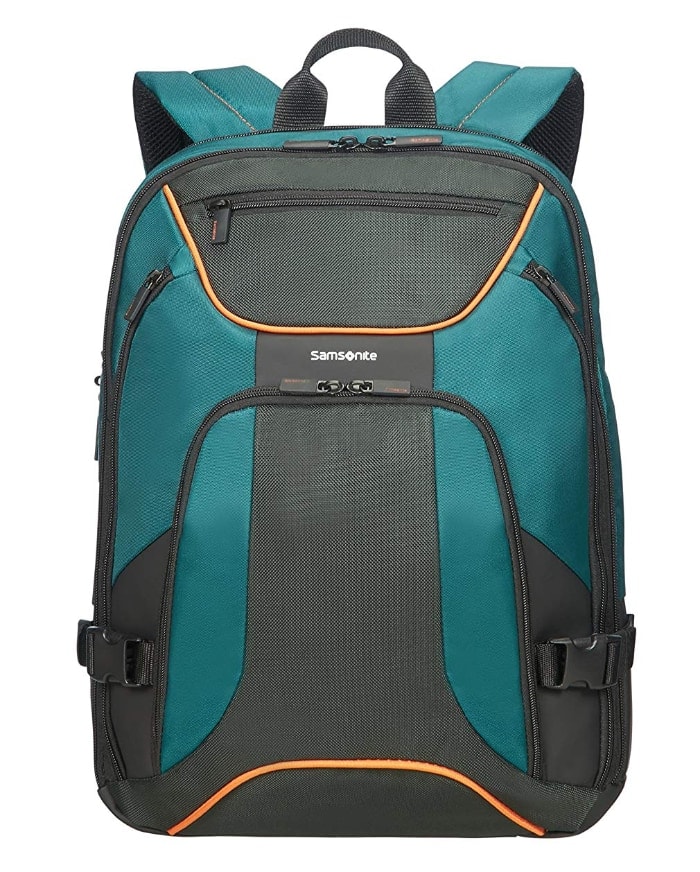 SAMSONITE Kleur - Backpack for 15.6" Laptop 0.8 KG Mochila Tipo Casual, 44 cm, 18 Liters, Verde (Green/Dark Green)