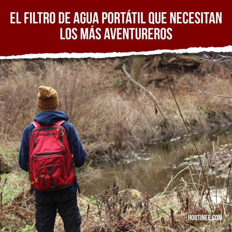 El filtro de agua portátil que necesitan los más aventureros