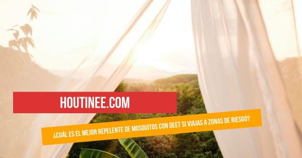 ¿Cuál es el mejor repelente de mosquitos con DEET si viajas a zonas de riesgo?