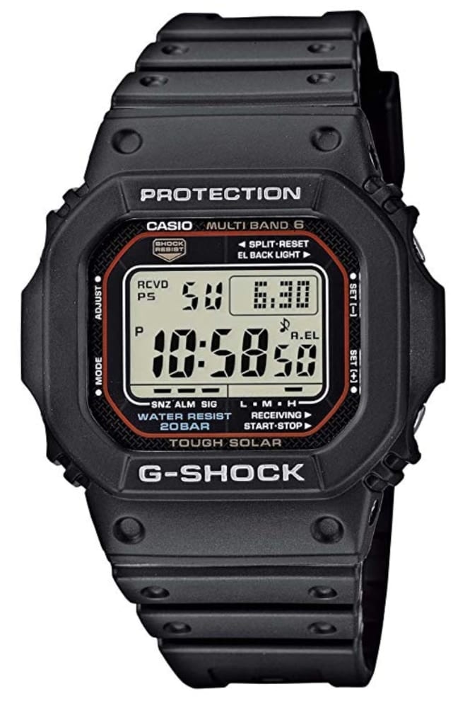 Reloj Casio G-Shock GW-M5610-1ER: el gadget indestructible y fiable para llevar de viaje